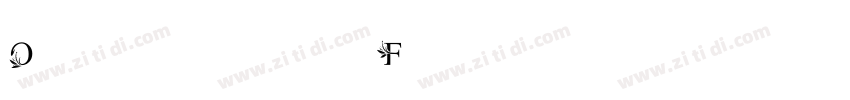 Oldstyle Flourishes字体转换 Oldstyle Flourishes字体转换